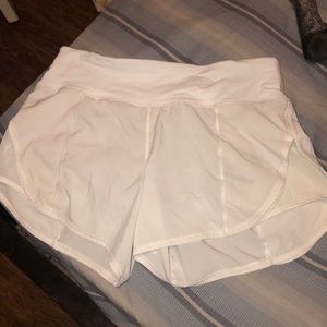 lululemon white shorts